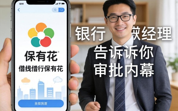 手机借钱app里的保有花:银行经理告诉你审批内幕