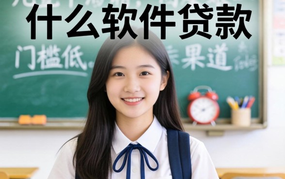 学生用什么软件贷款好?整理了几个门槛比较低的渠道