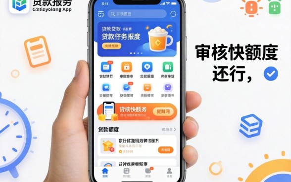 盘点几款可以用的贷款软件app，审核快额度还行