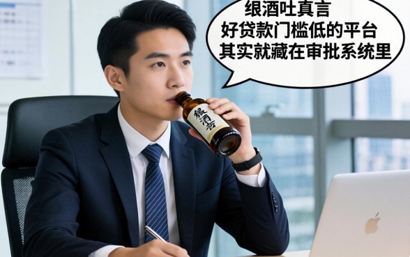 银行经理酒后吐真言:好贷款门槛低的平台,其实就藏在审批系统里