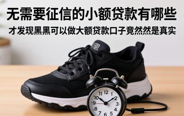 我翻遍了2026不需要征信的小额贷款有哪些,才发现黑户可以做大额贷款口子竟然是真的