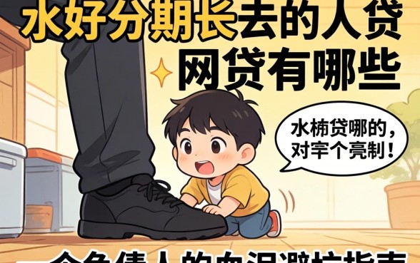 门槛低分期长的网贷有哪些?一个负债人的血泪避坑指南