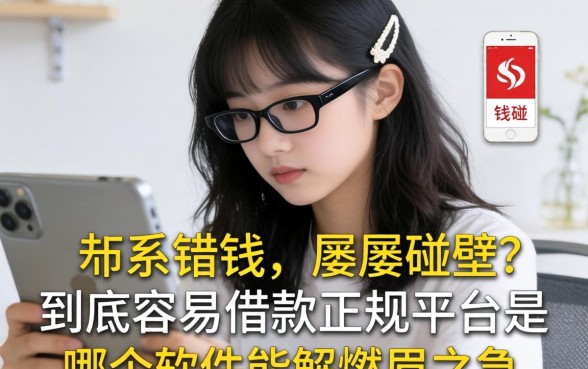 急需用钱却屡屡碰壁？到底容易借款的正规平台是哪个软件能解燃眉之急？