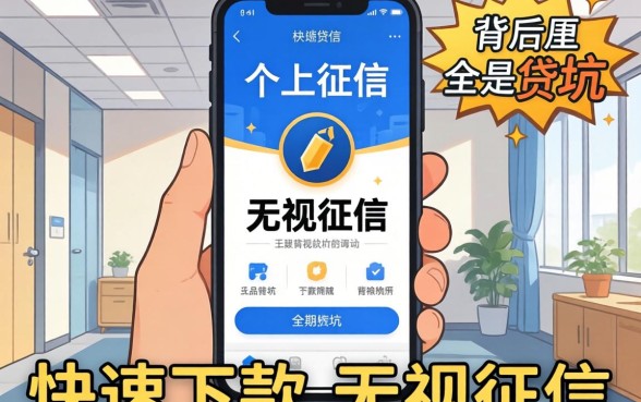 我试了那些不上征信的贷款,发现快速下款无视征信的app背后全是坑