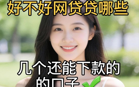 资质不好的网贷有哪些?整理了几个还能下款的口子