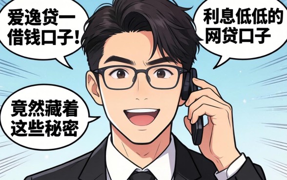 我试了几个像爱逸贷一样的借钱口子，发现利息低的网贷口子竟然藏着这些秘密
