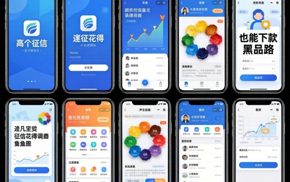 我试了十几个平台，发现征信花得像调色盘也能下款的黑户路子