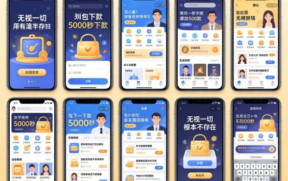 我试了十几个平台，发现无视一切包下款5000秒下款的app根本不存在