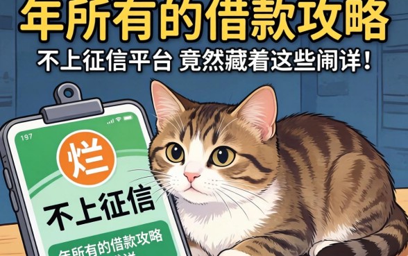 我翻烂了2026年所有的借款攻略,发现不上征信的平台竟然藏着这些猫腻