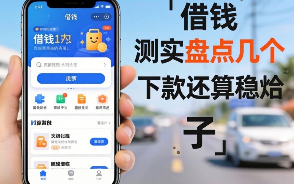 手机有什么软件可借钱？实测盘点几个下款还算稳的口子