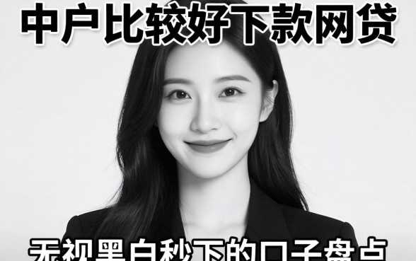 黑户比较好下款的网贷：无视黑白秒下的口子盘点