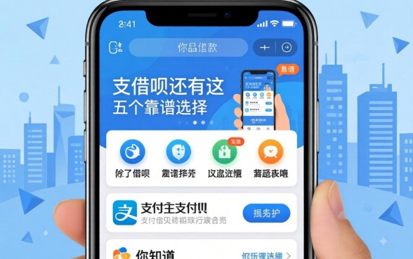 支付宝借款app有哪些？除了借呗还有这五个靠谱选择，你知道吗？