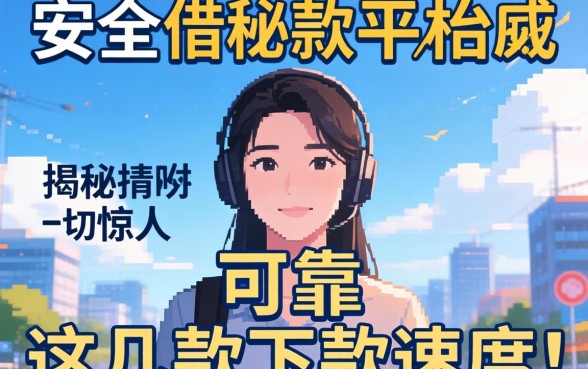 揭秘比较安全的借款平台有哪些可靠,这几款下款速度惊人
