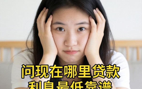 手头紧想借钱救急,请问现在哪里贷款利息最低靠谱啊?
