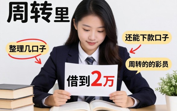 急需周转在哪里可以借到2万？整理几个还能下款的口子