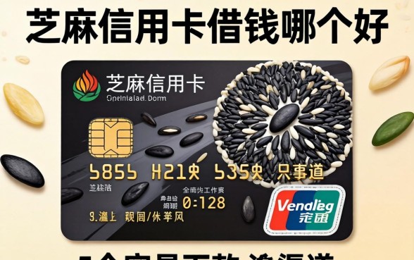 芝麻信用卡借钱哪个好?整理了5个容易下款的渠道