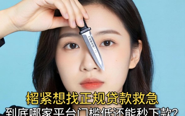 手头紧想找正规贷款救急,到底哪家平台门槛低还能秒下款?