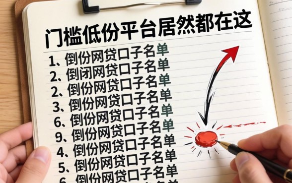 我翻遍了上百个已倒闭的网贷口子名单，发现门槛低的平台居然都在这