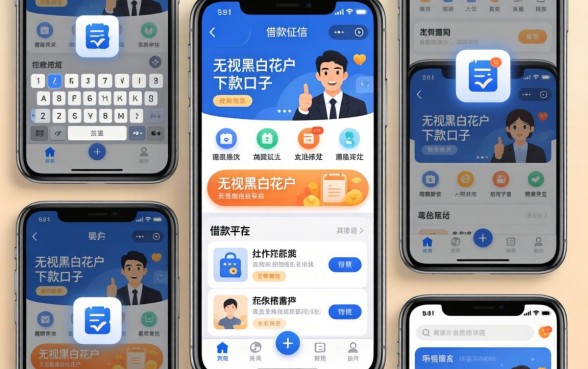 我试了几个不上征信的借款平台,发现无视黑白花户的下款口子其实并不存在
