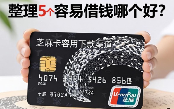 芝麻信用卡借钱哪个好?整理了5个容易下款的渠道