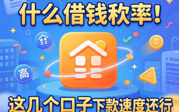 实测什么借钱软件通过率高，这几个口子下款速度还行