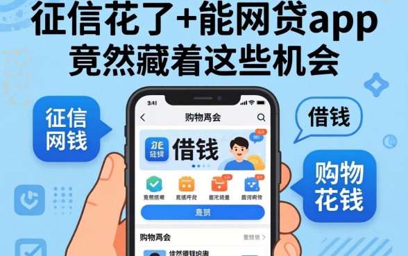 我翻遍了主流购物平台可以借钱的软件，发现征信花了能网贷的app竟然藏着这些机会