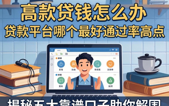 急需用钱怎么办?贷款平台哪个最好通过率高点?揭秘五大靠谱口子助你解围