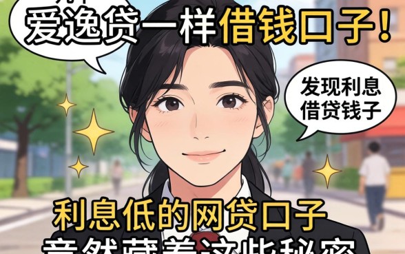 我试了几个像爱逸贷一样的借钱口子，发现利息低的网贷口子竟然藏着这些秘密