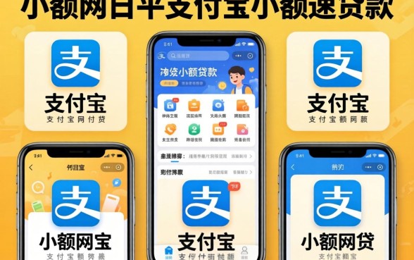 快速小额网贷，详细阐述5个手机支付宝小额贷款的app