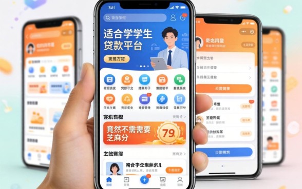 我试了十几个平台,发现适合学生的贷款平台竟然不需要芝麻分