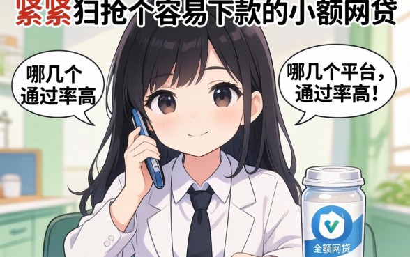 手头紧想找个容易下款的小额网贷，哪几个平台通过率高？