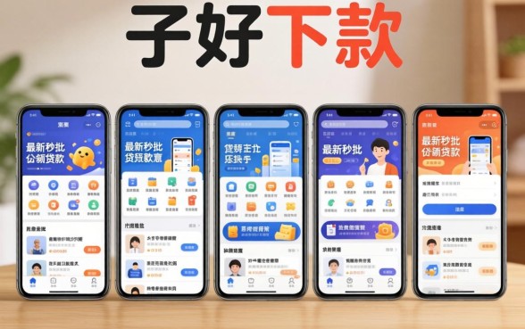什么口子好下款，陈列五个最新秒批小额贷款软件