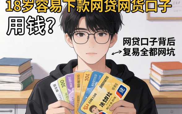 我16岁急需用钱,发现那些声称18岁容易下款的网贷口子背后全是坑