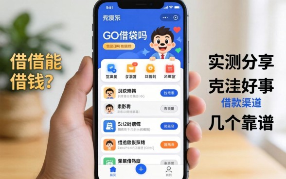 手机扣扣能借钱吗？实测分享几个靠谱的借款渠道