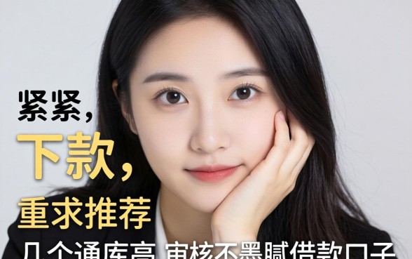 手头紧想下款，求推荐几个通过率高、审核不墨迹的借款口子？