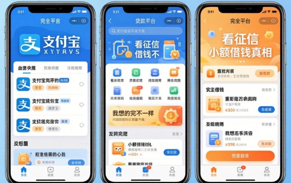 我试了几个只查支付宝的贷款平台，发现不看征信小额借钱的真相和我想的完全不一样