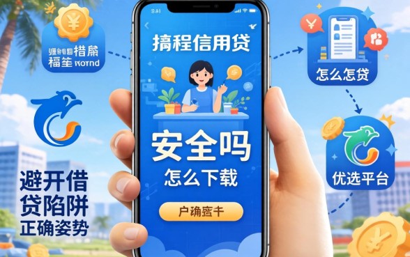 携程信用贷app安全吗怎么下载?避开借贷陷阱的正确姿势与优选平台推荐