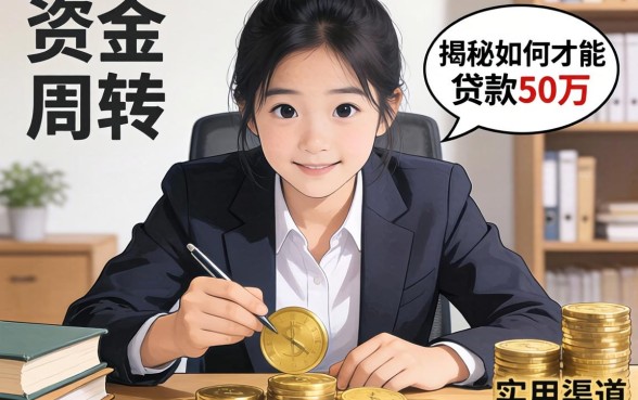 急需资金周转？揭秘如何才能贷款50万元的实用渠道