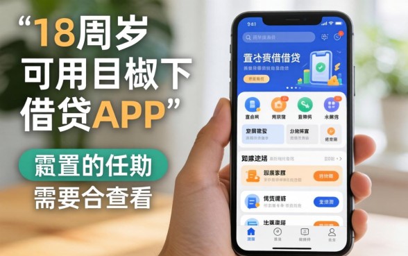 盘点几款18周岁可以用的借贷APP,有需要的可以看看