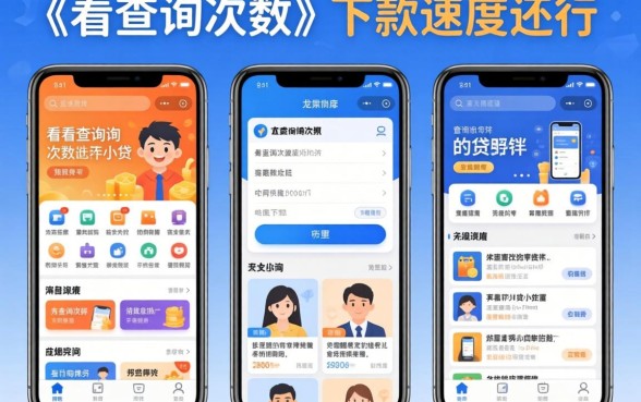 实测几款不看查询次数的小贷软件，下款速度还行
