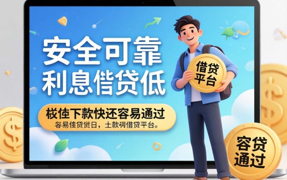 盘点几个安全可靠利息低的借贷平台，不仅下款快还容易通过