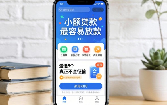 手机小额贷款最容易放款，遴选5个真正不查征信的贷款app