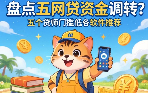 急需资金周转?盘点五个网贷门槛低的软件推荐