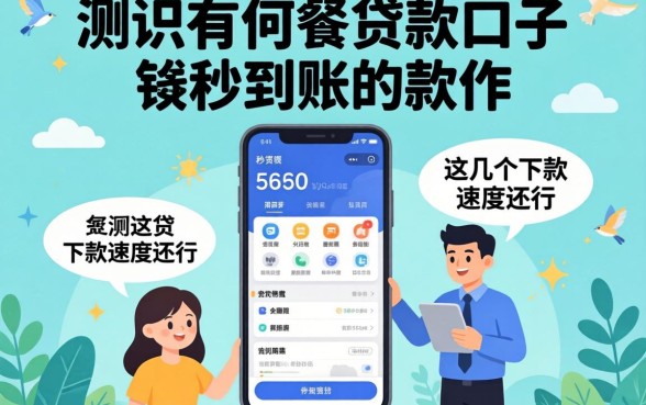 实测有什么贷款口子是秒到账的软件，这几个下款速度还行