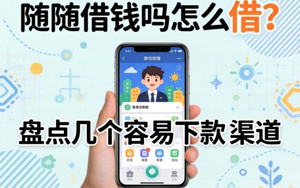 手机能随便借钱吗怎么借?盘点几个容易下款的渠道