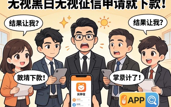 我试了十个所谓无视黑白无视征信申请就下款的app，结果让我很意外