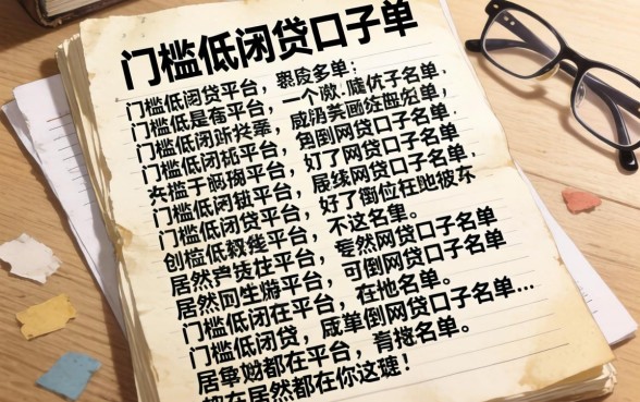 我翻遍了上百个已倒闭的网贷口子名单，发现门槛低的平台居然都在这