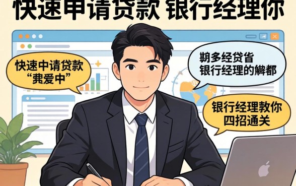 想搞懂如何可以快速申请贷款？银行经理教你四招通关