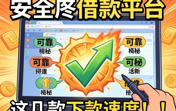 揭秘比较安全的借款平台有哪些可靠,这几款下款速度惊人