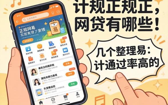 容易批的正规网贷有哪些？整理了几个通过率高的平台